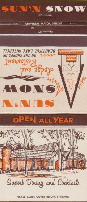 Sun n Snow Motel - Matchbook (newer photo)